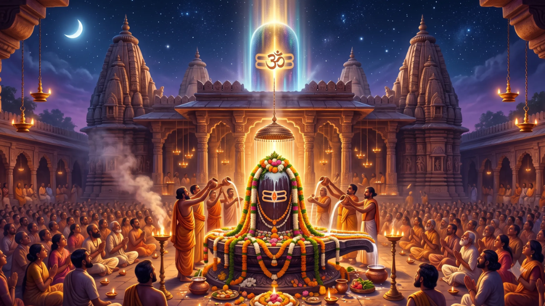 महाशिवरात्रि पर शिवलिंग पर जल चढ़ाने का सही तरीका और अचूक लाभ!